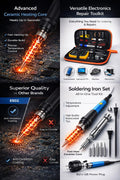 Kit de Soldadura Completo 10 en 1 – Precisión y Potencia 60W